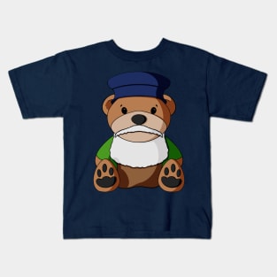 Leonardo da Vinci Teddy Bear Kids T-Shirt